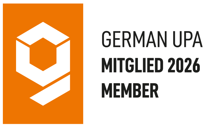 German UPA, Berufsverband der Deutschen Usability und User Experience Professionals, Mitgliedslogo 2026